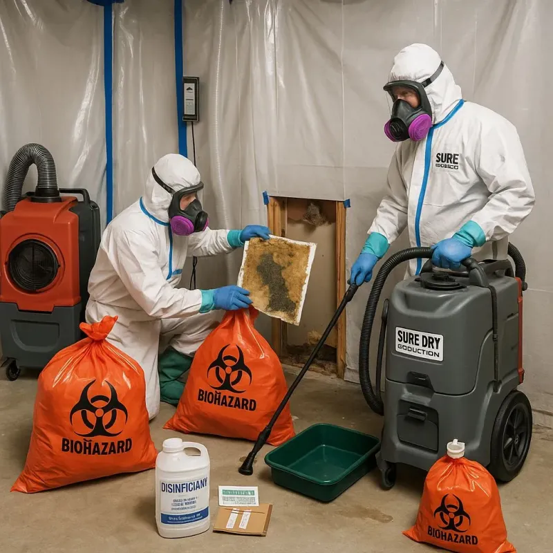 Contaminated Water Handling Protocols process in Lowellville, OH