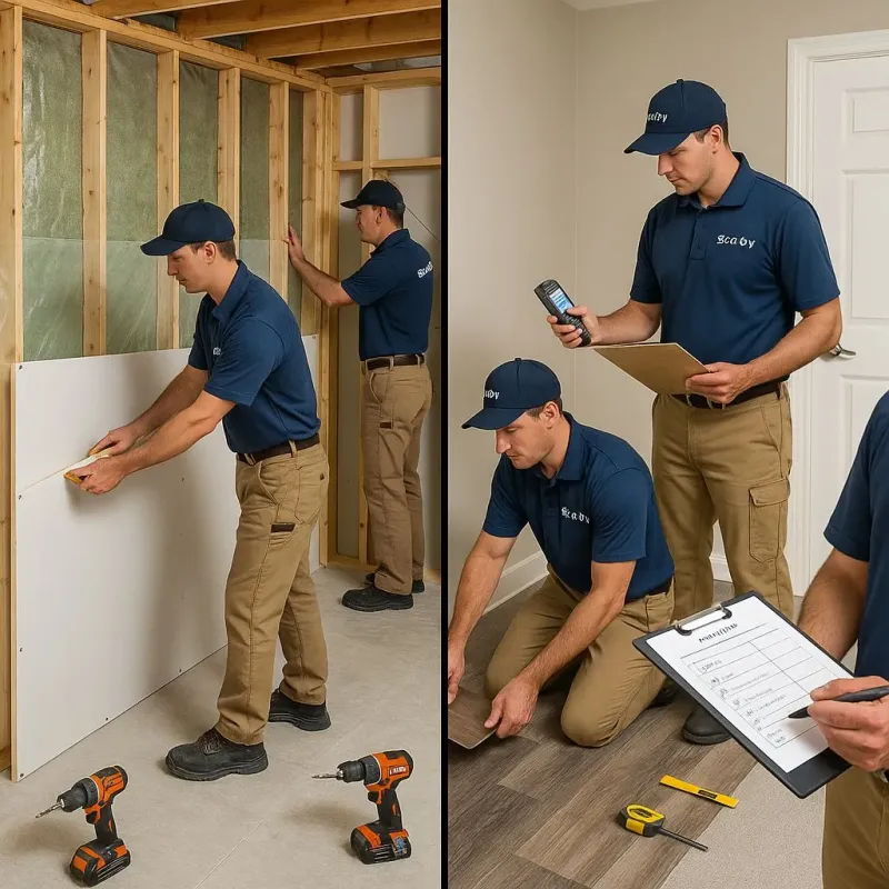 Repairs and Reconstruction process in Lowellville, OH