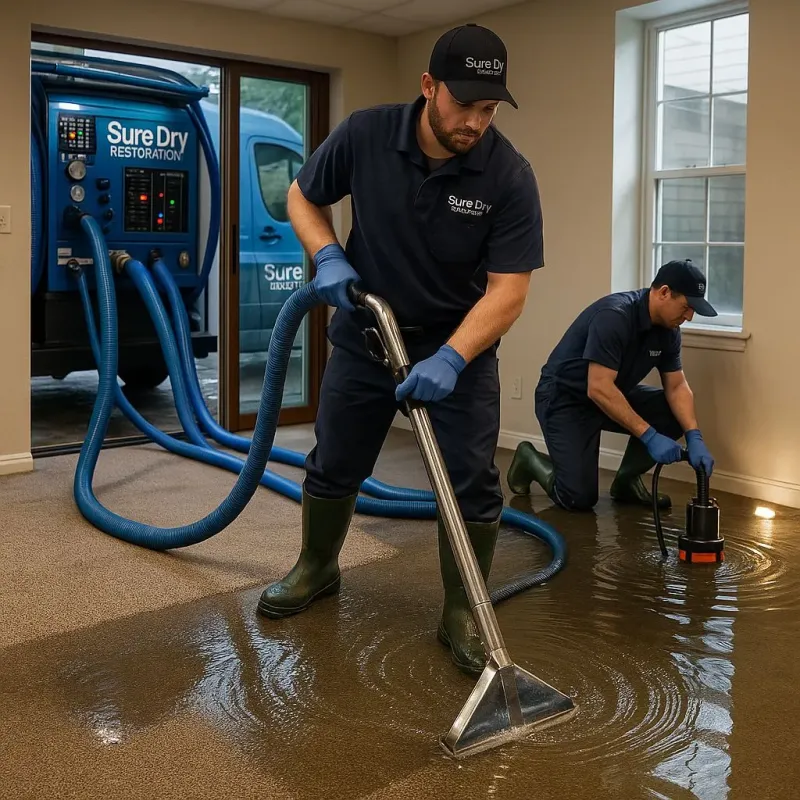 Water Extraction and Removal process in Lowellville, OH
